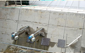 既設橋台ブロック吊り孔穿孔φ50mm～φ200mmの写真